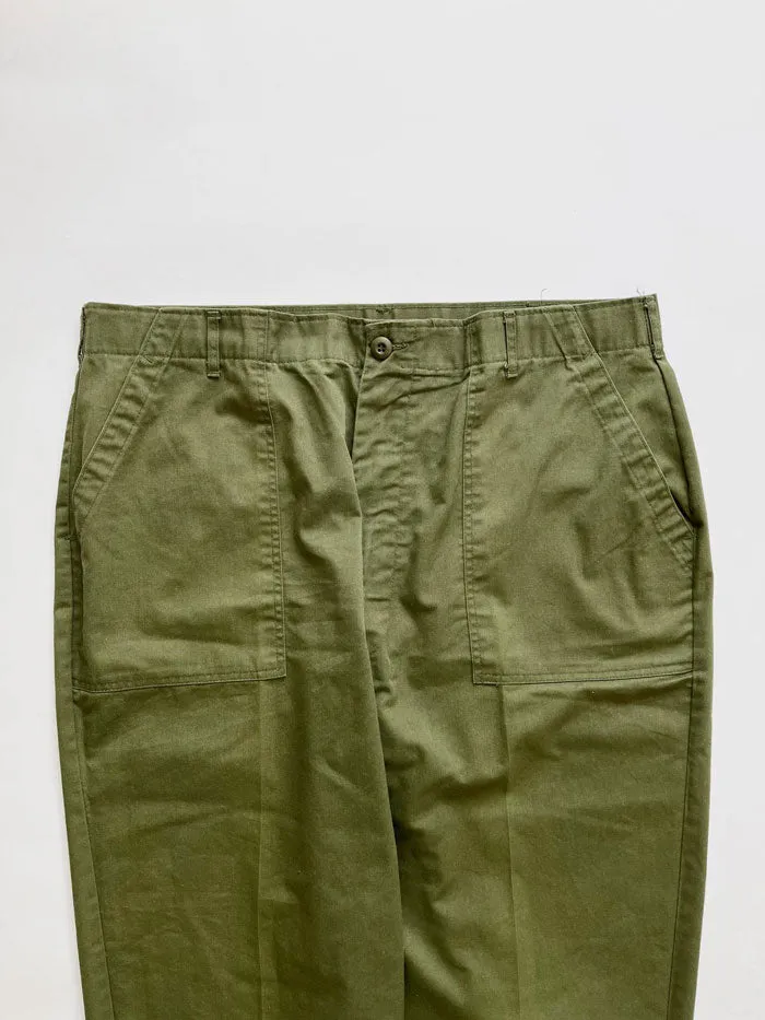 1970s Fatigue pants OG 507 - 42x32