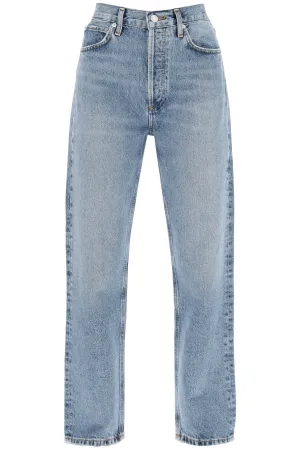 AGOLDE straight leg jeans from the 90's with high waist