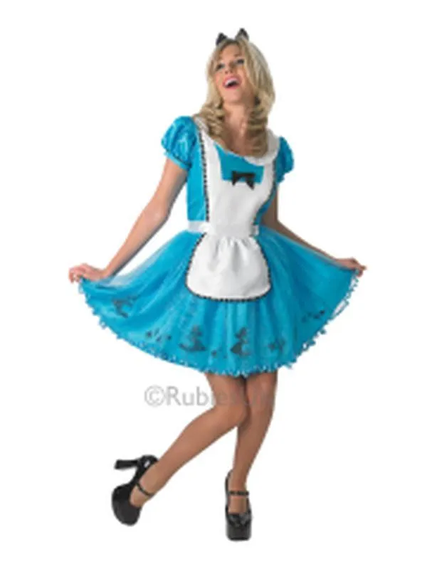 Alice In Wonderland Sassy Costume Size L