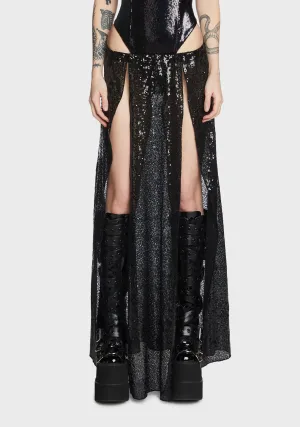 Alien Encounter Sequin Skirt