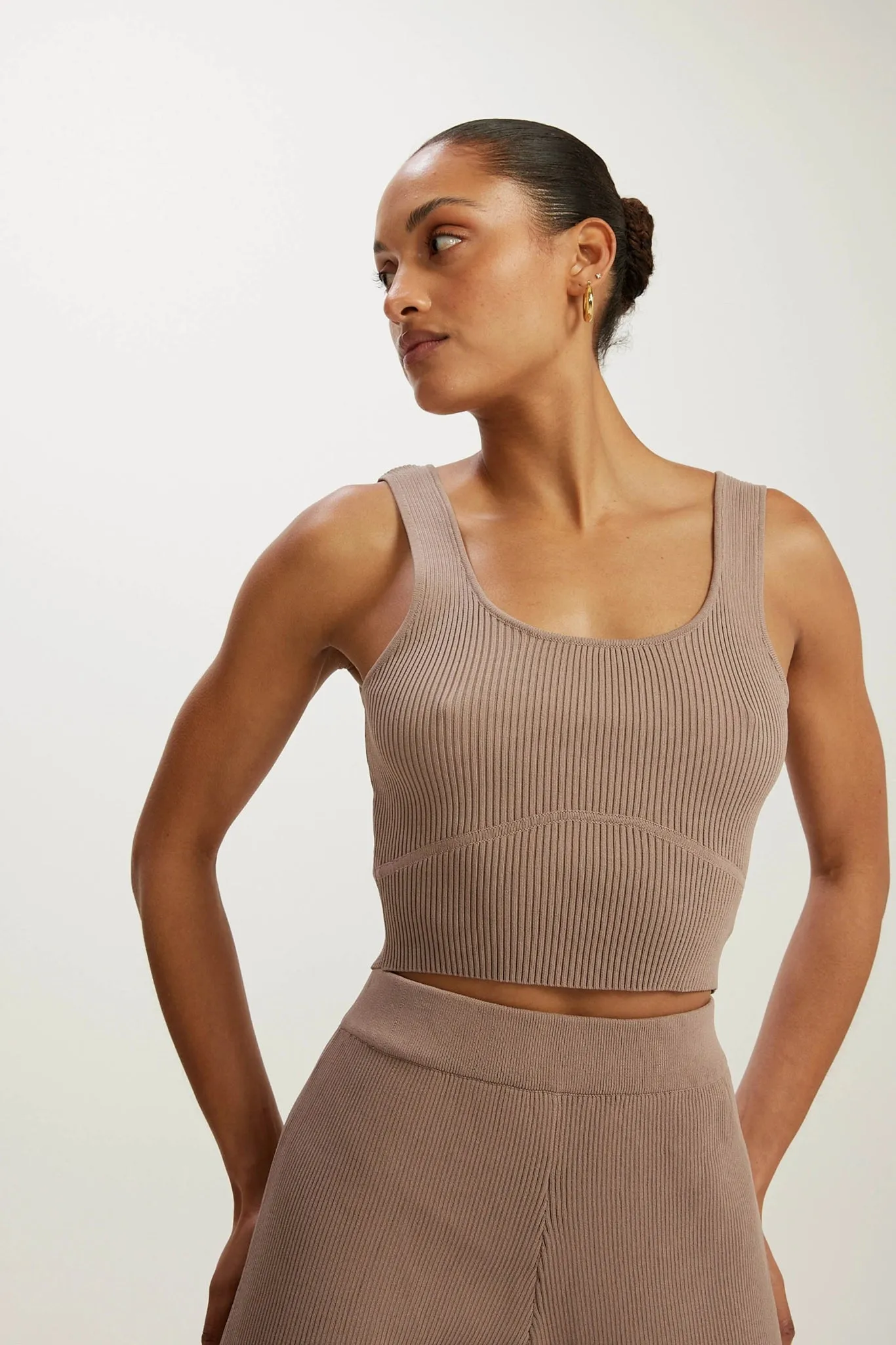 Amelia Rib Contour Tank