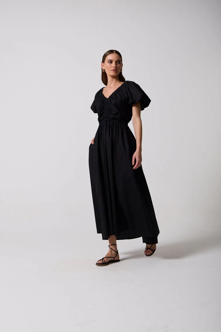 Aude Puff Sleeve Dress