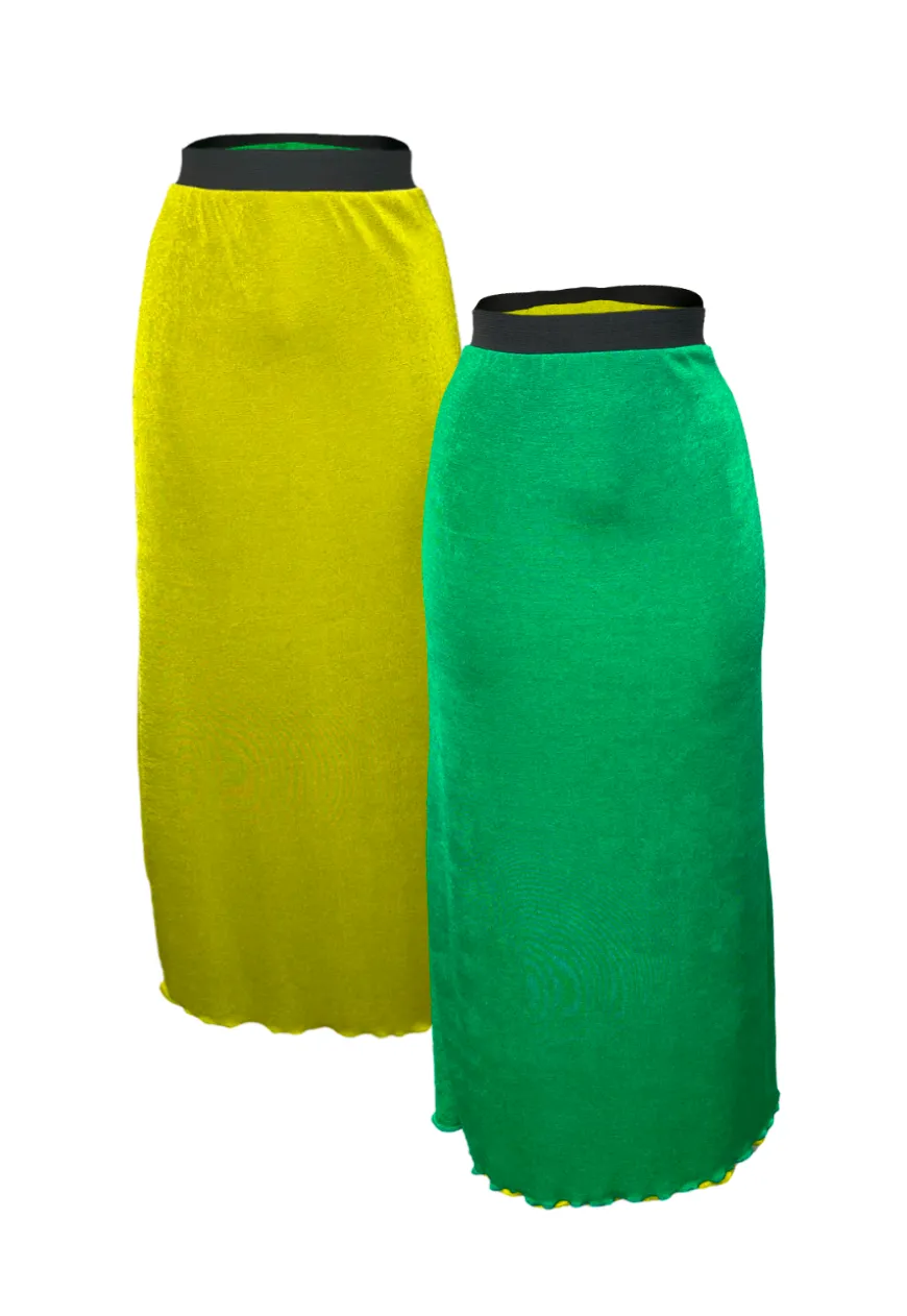 AVOCADO REVERSIBLE SKIRT