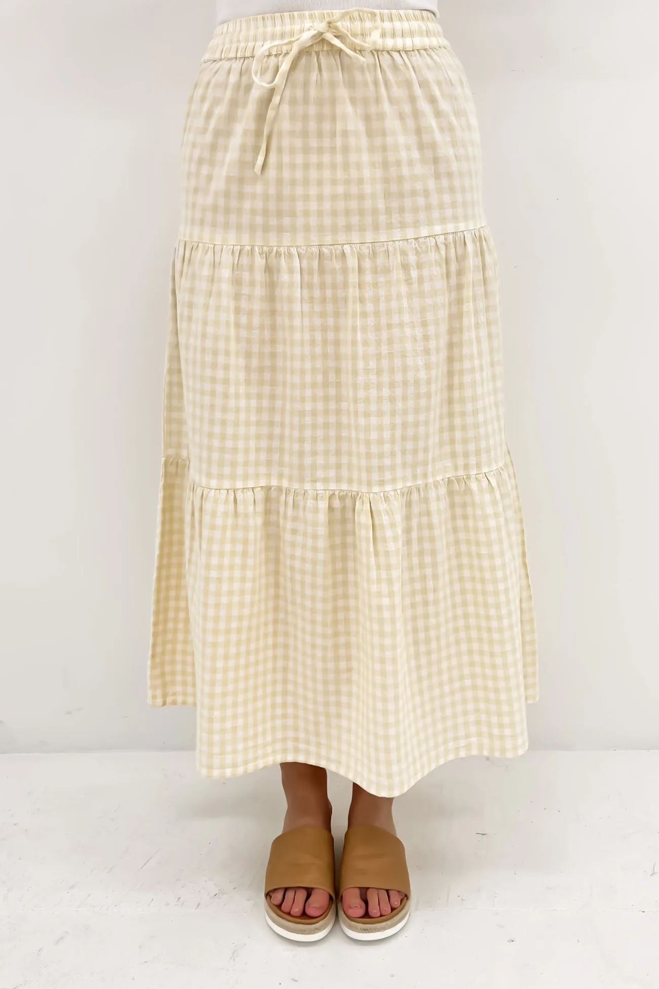 Bailey Maxi Skirt Lemon