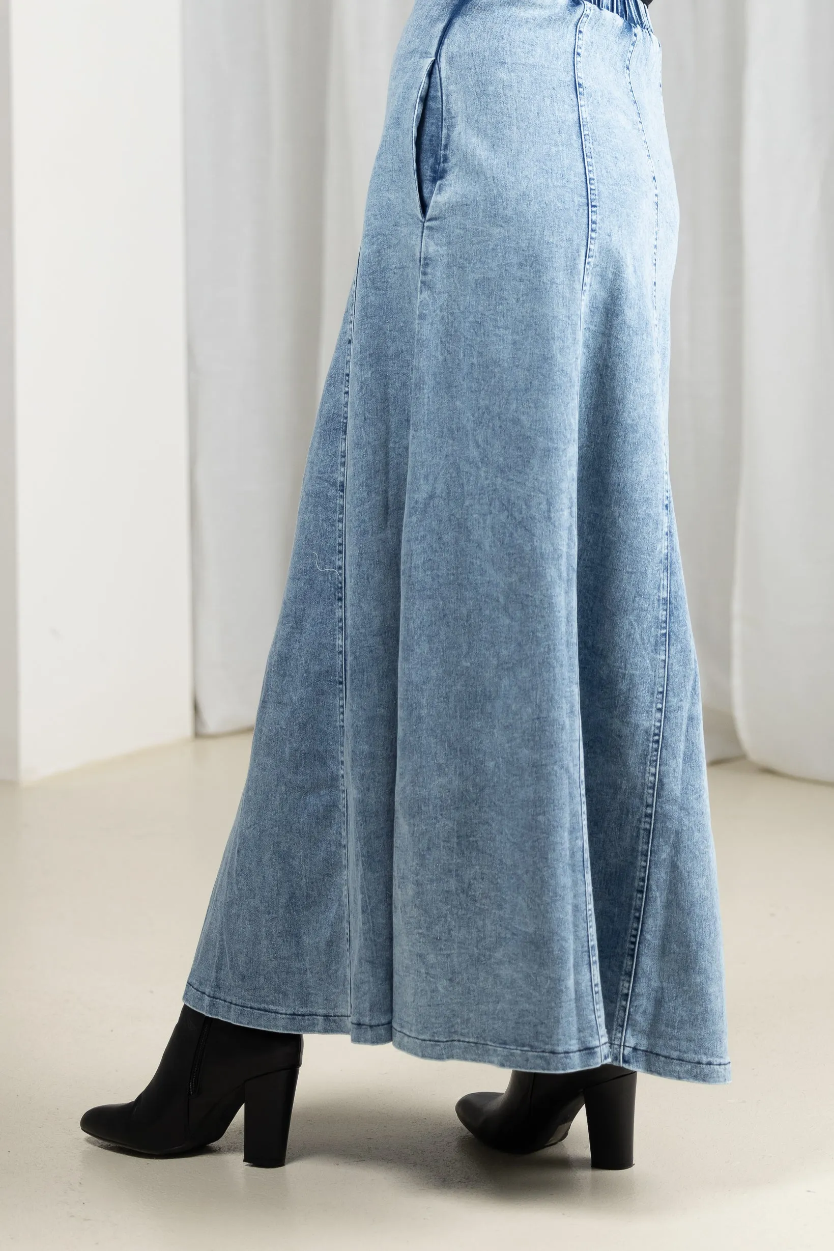 Beeba Basic Denim Skirt