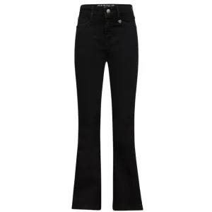 Black Denim flair jeans Mikkie