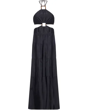 Black Dome Maxi Dress