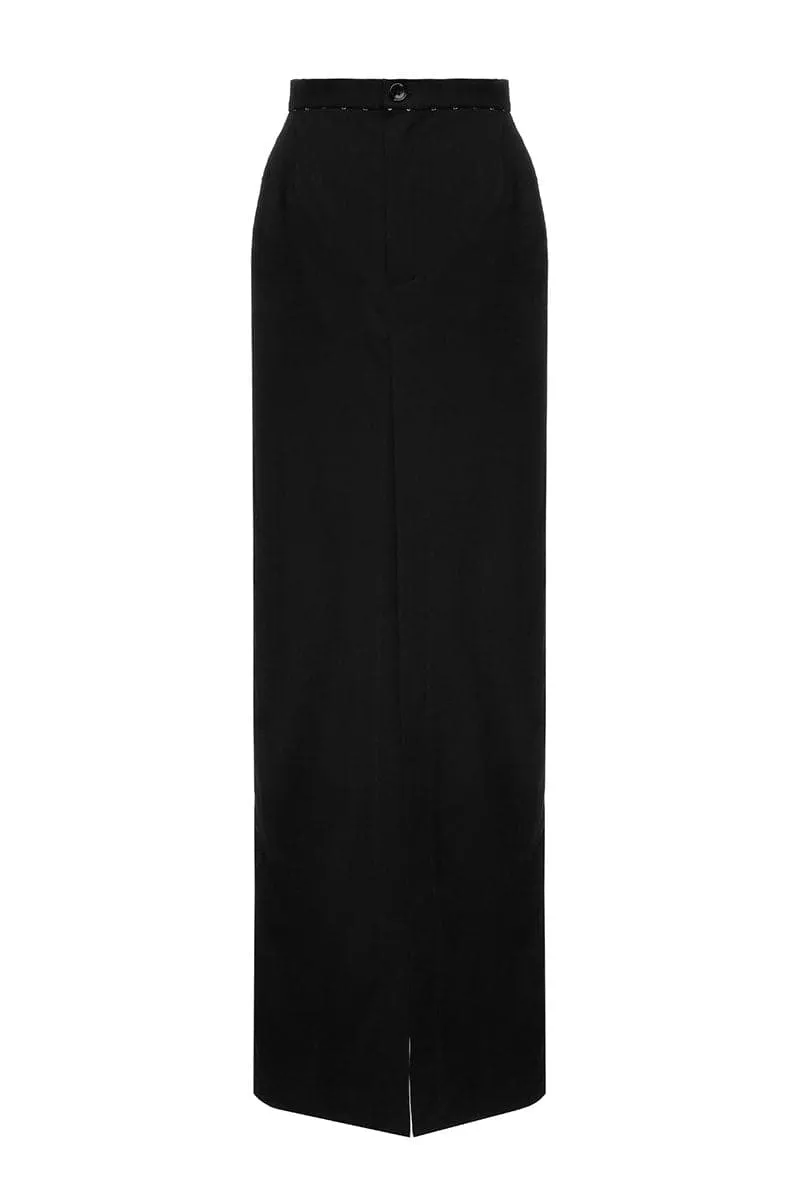 BLACK LONG SKIRT