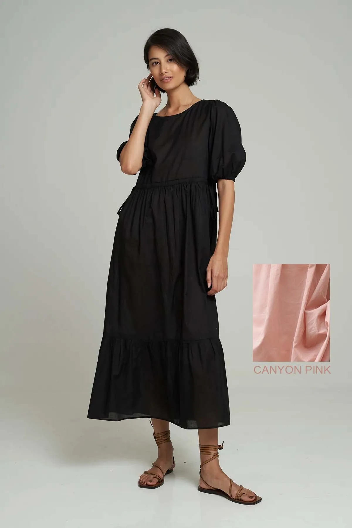 Brulee Dress - Canyon Pink