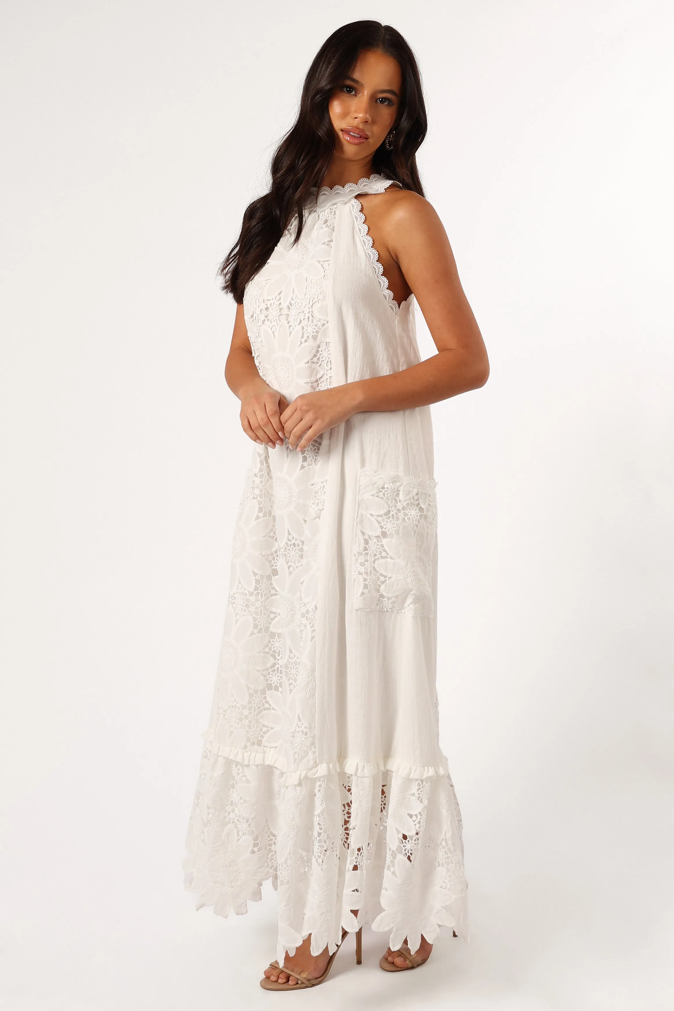 Capri Maxi Dress - White