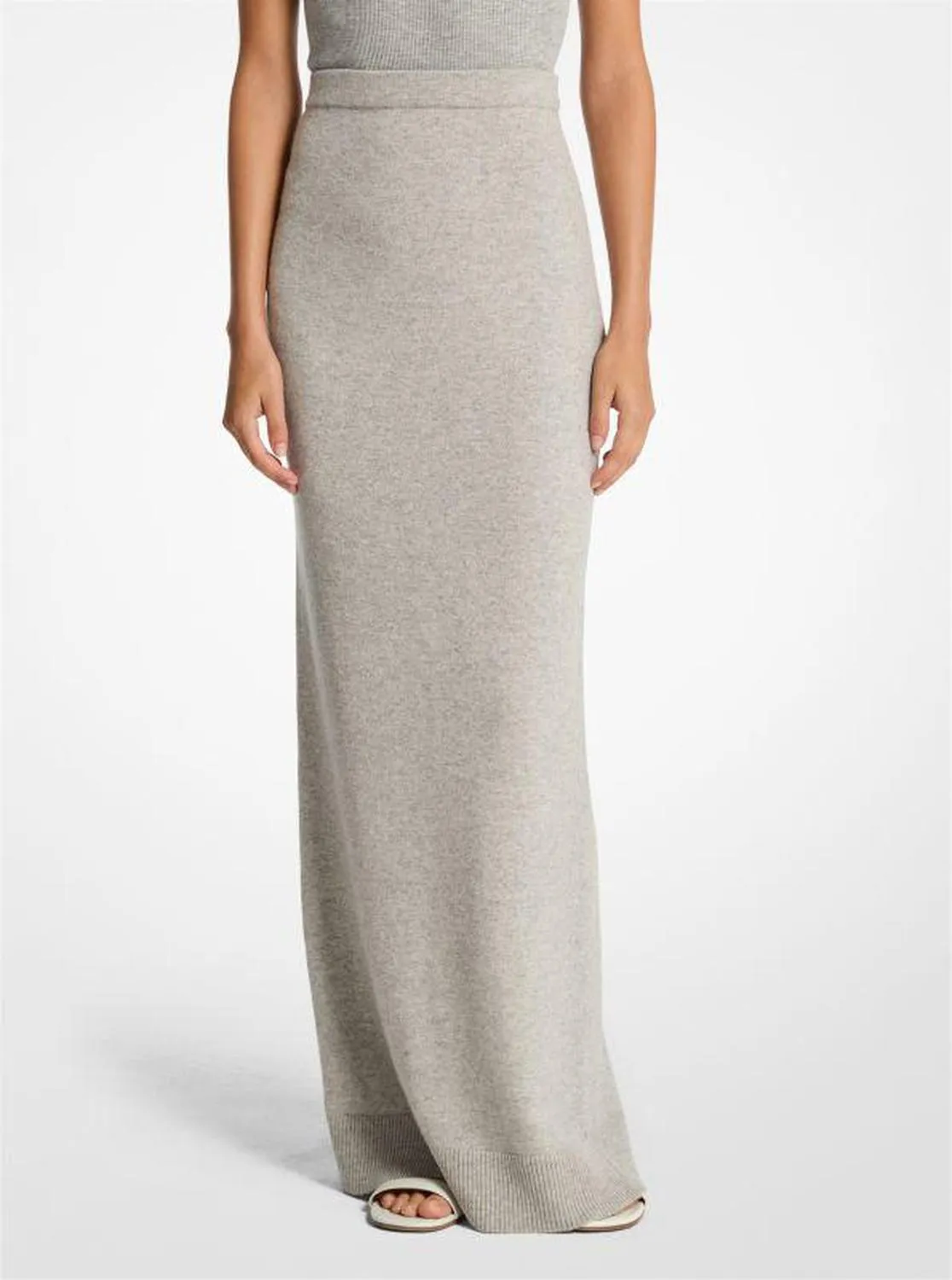 Cashmere Blend Maxi Skirt