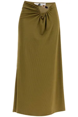 Christopher Esber Long Skirt With Stones