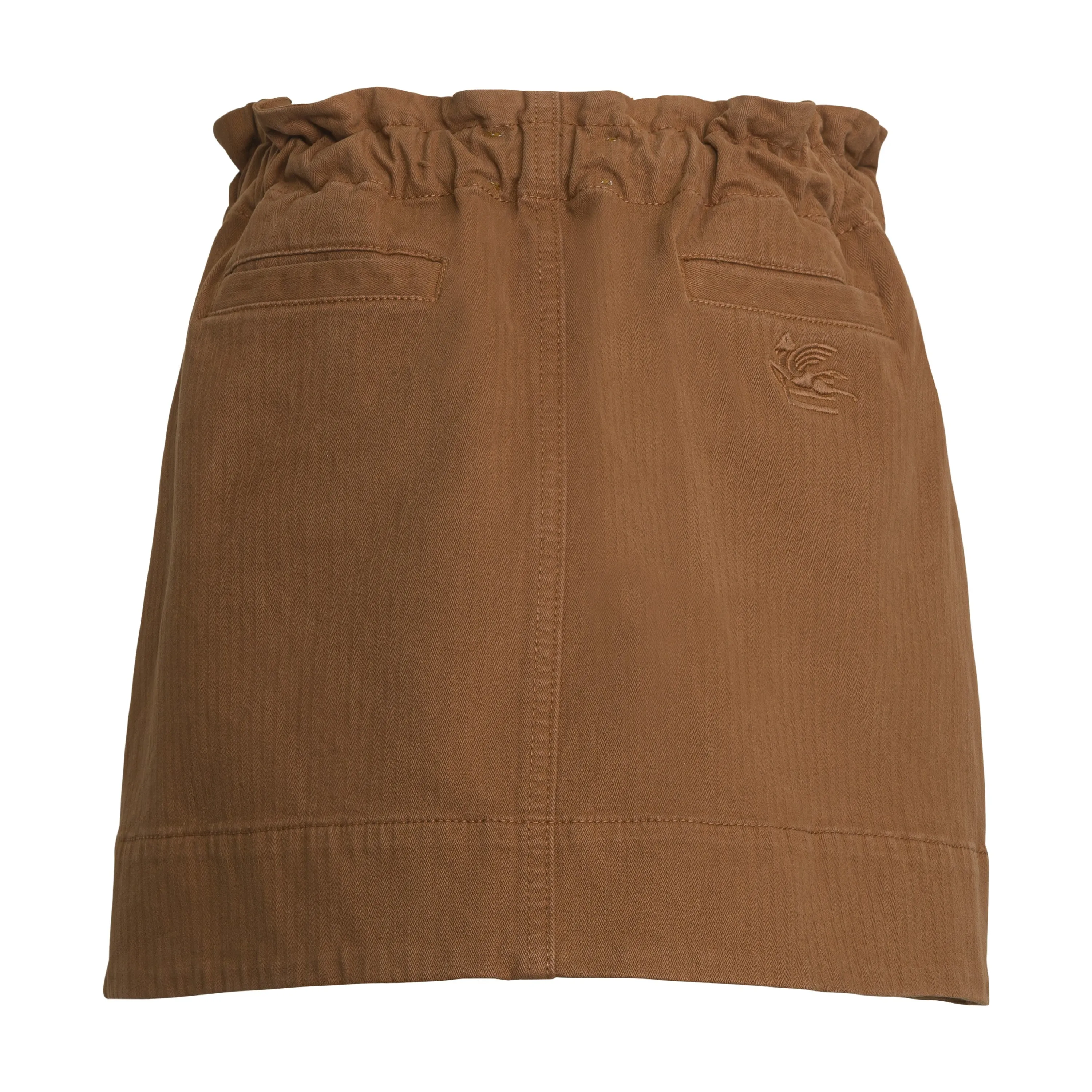 Cognac Mini Skirt