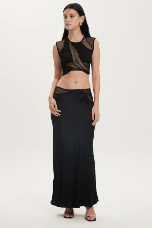 Crystal Clear Maxi Skirt