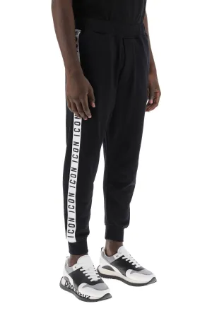 dan joggers with icon bands