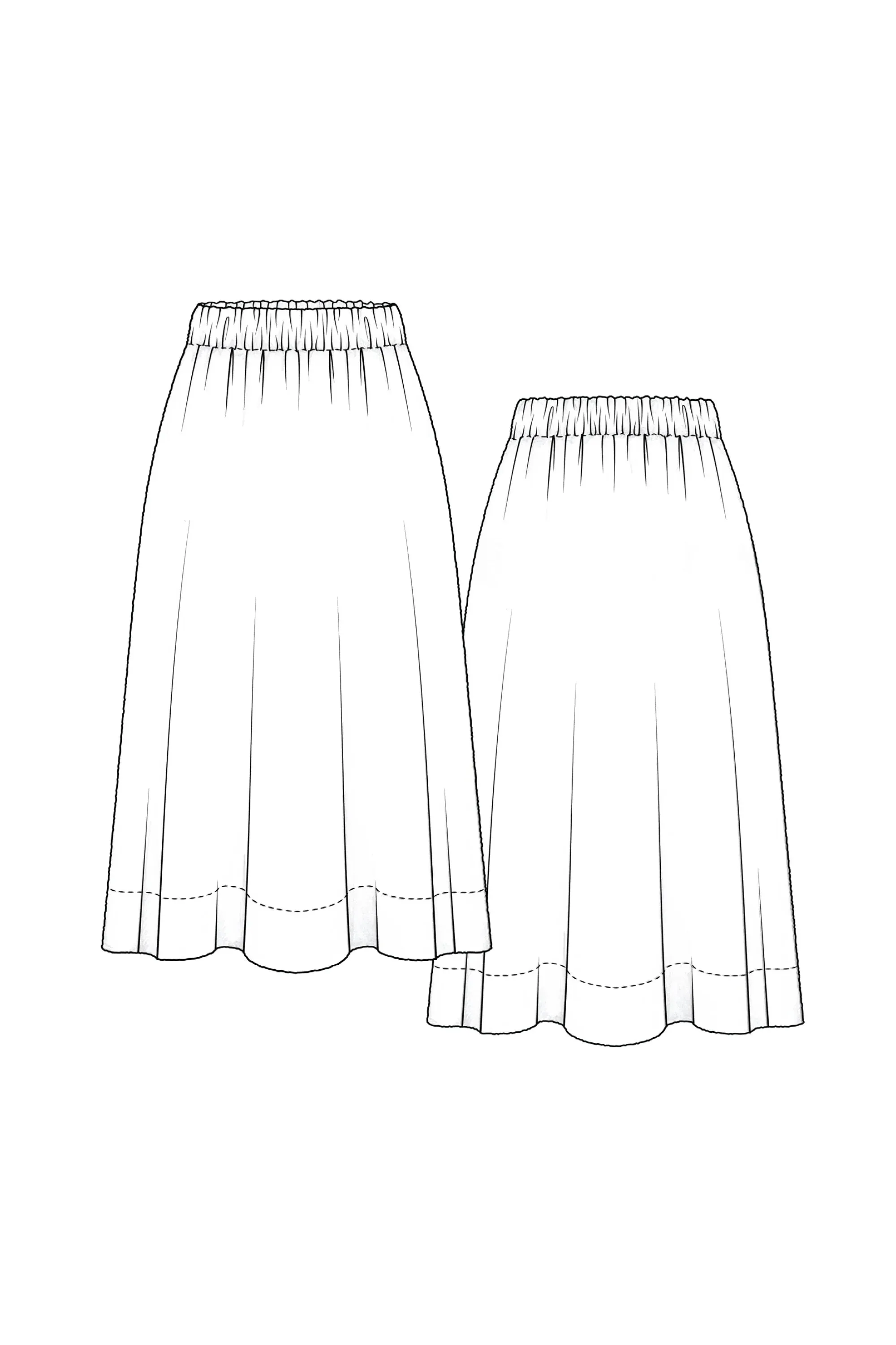 Elizabeth Suzann, Bel Skirt PDF Pattern