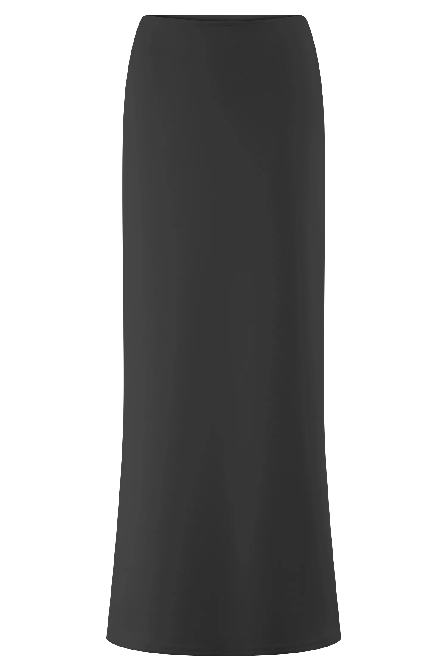 Eris Scuba Jersey Maxi Skirt - Black