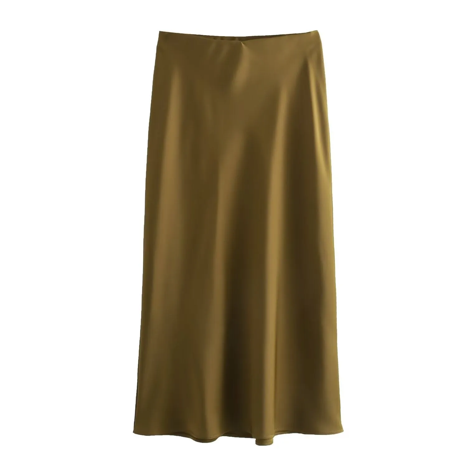 Essential satin skirt