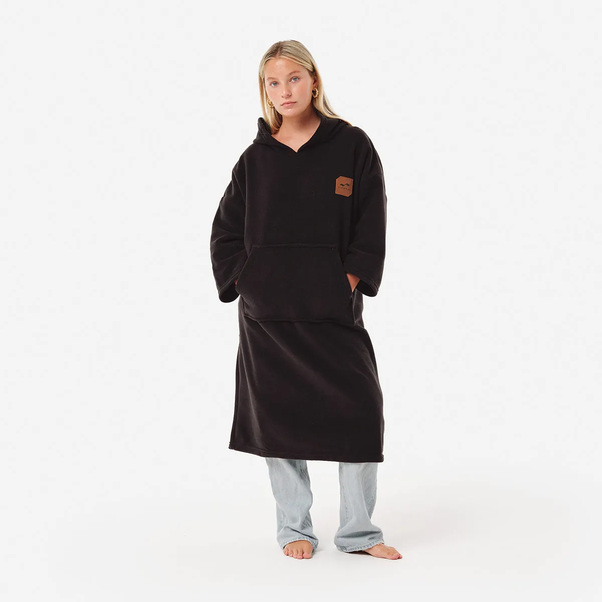 Everyday Chilling Fleece Poncho