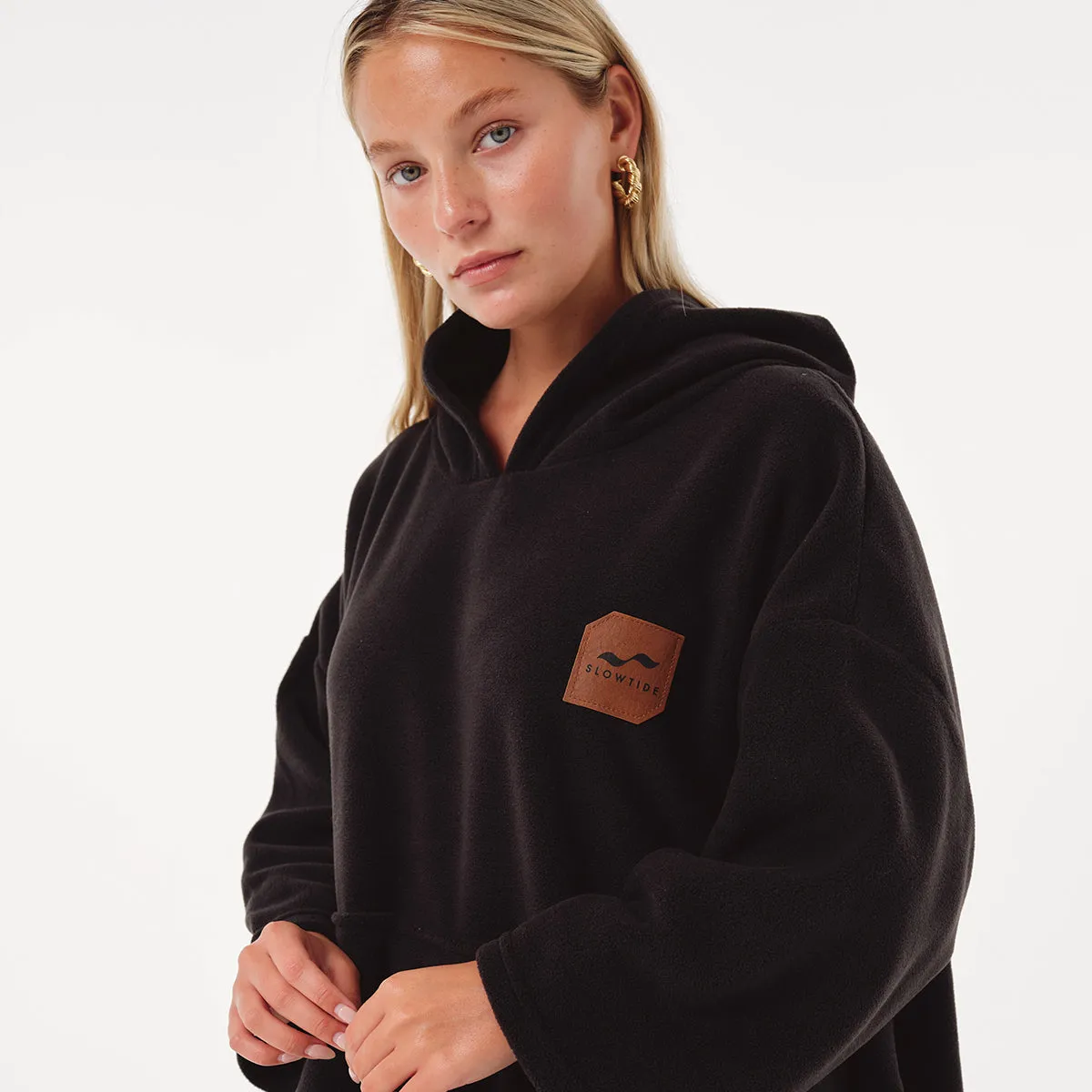 Everyday Chilling Fleece Poncho