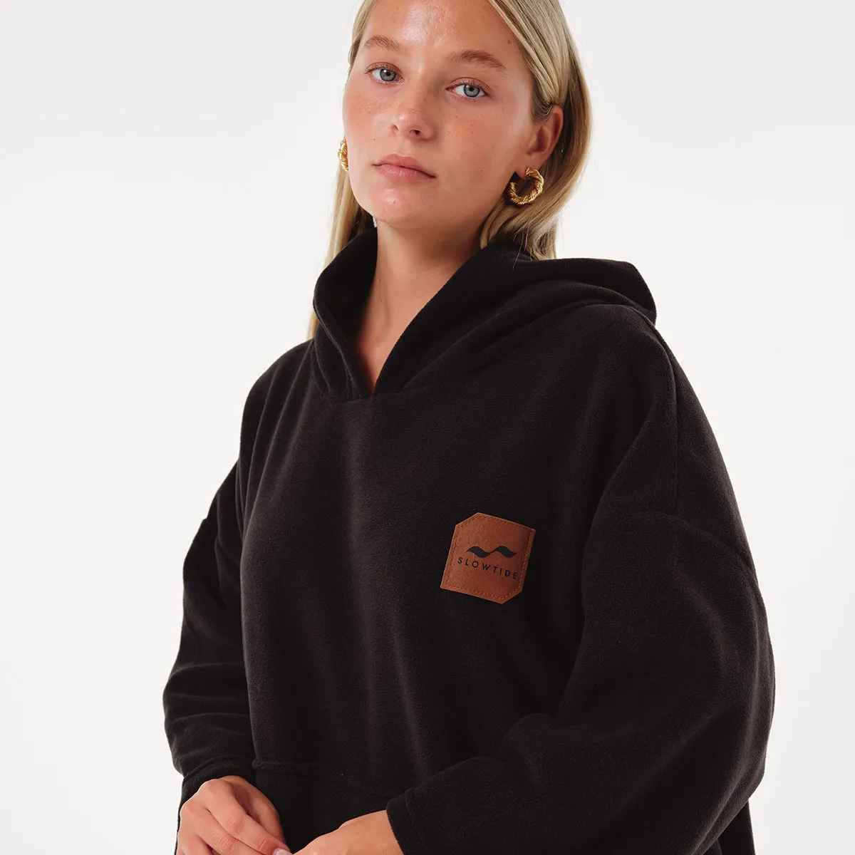 Everyday Chilling Fleece Poncho