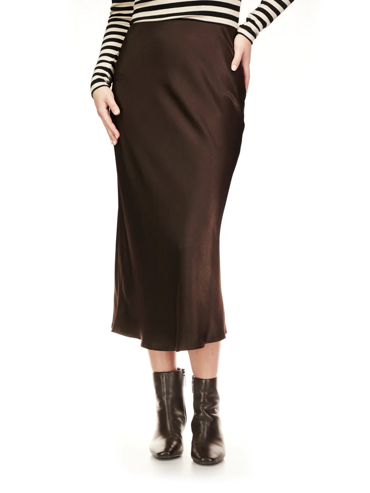 Everyday Satin Maxi Skirt