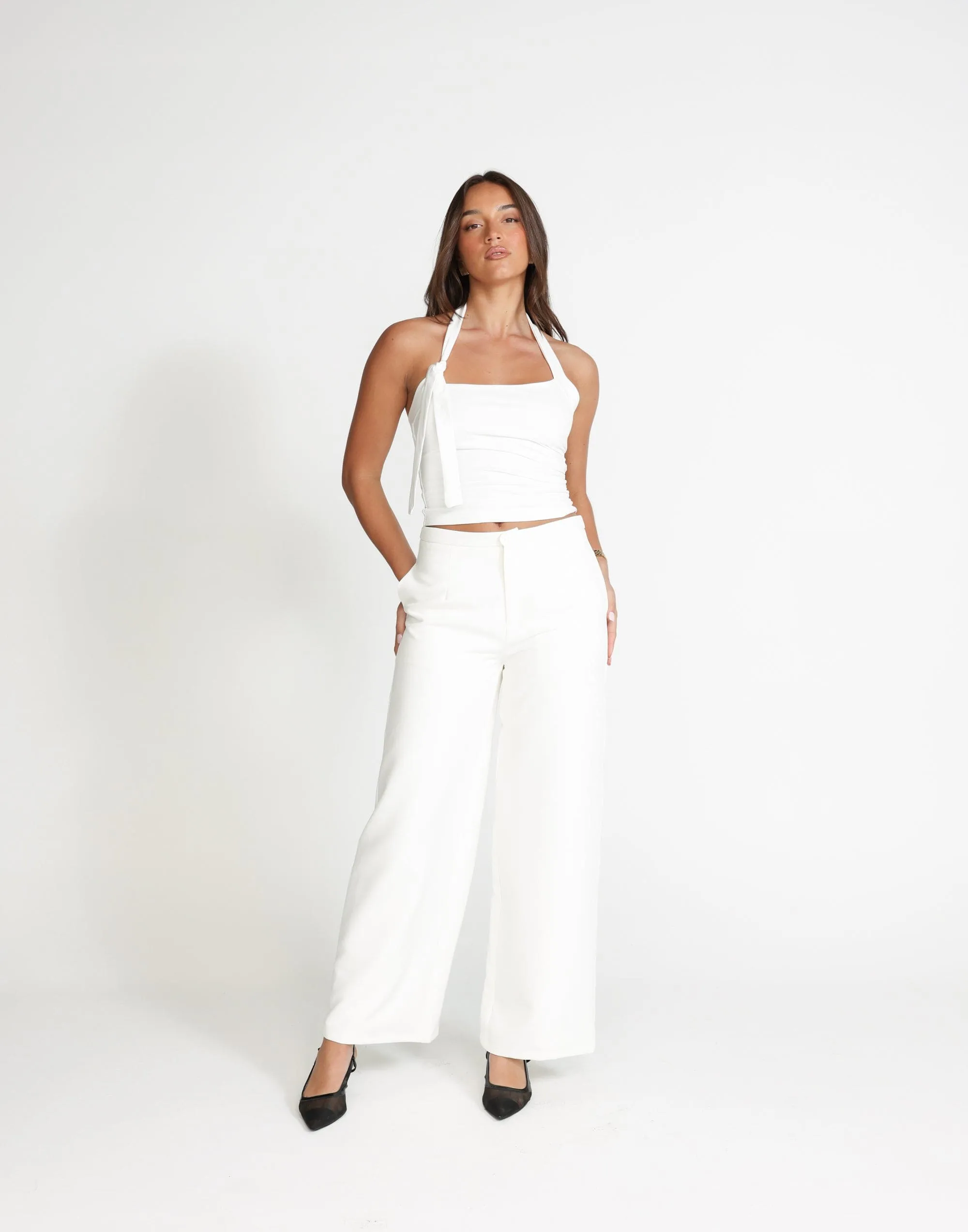 Farrah Pants (White)