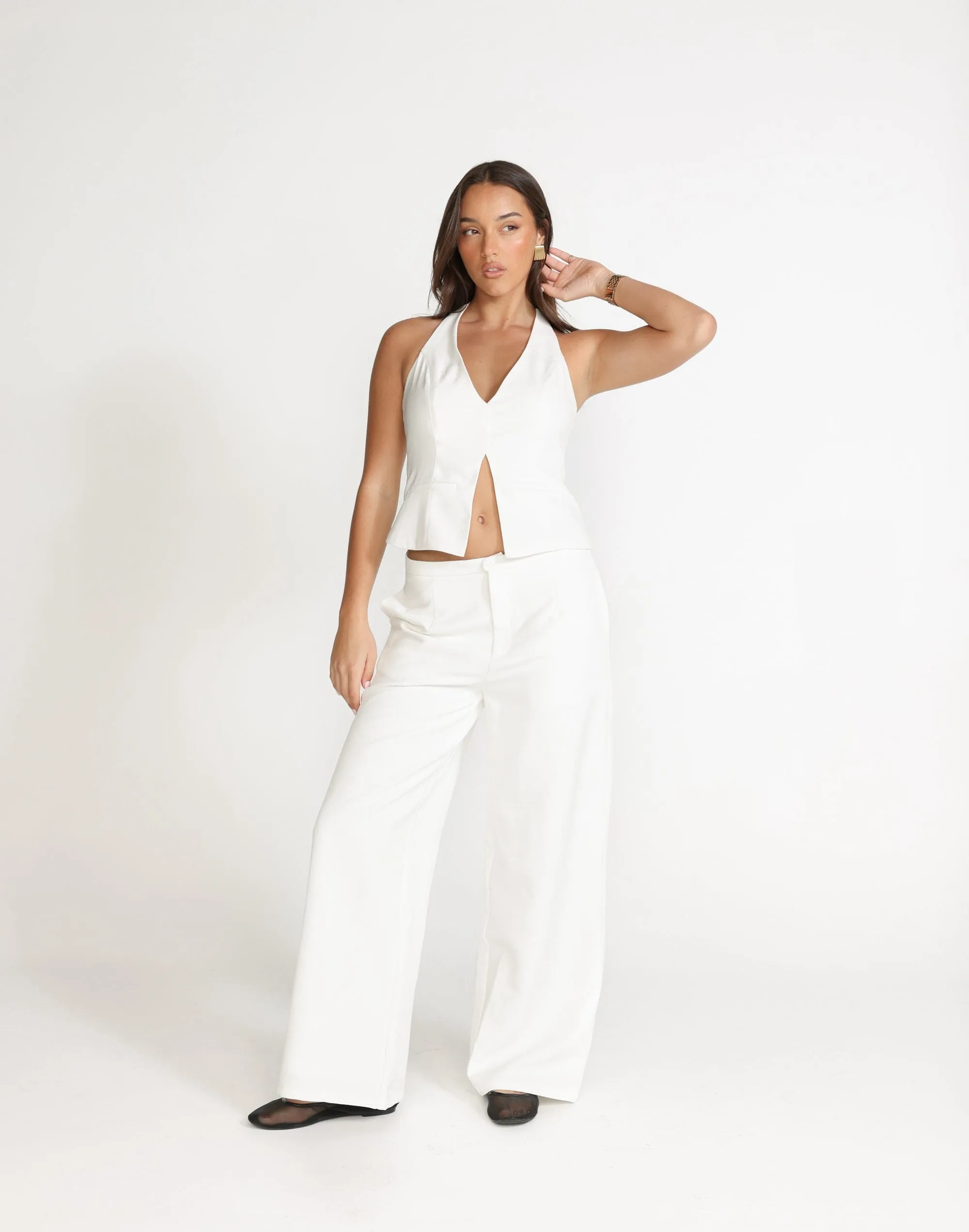 Farrah Pants (White)