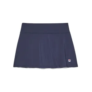 Fila Essentials Long Flirty Skort (Women's) - Navy