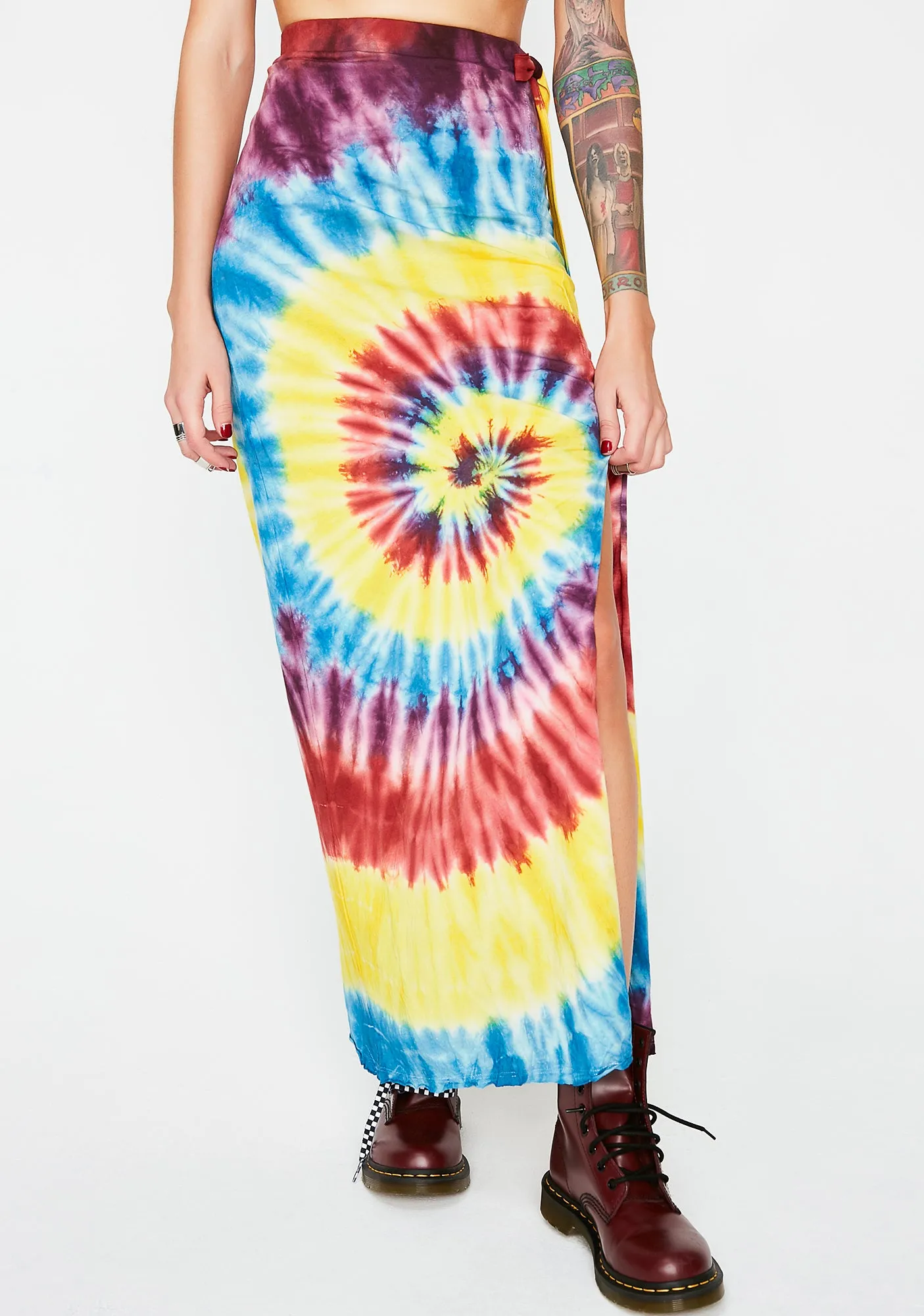 Flashback Feelin' Tie Dye Skirt