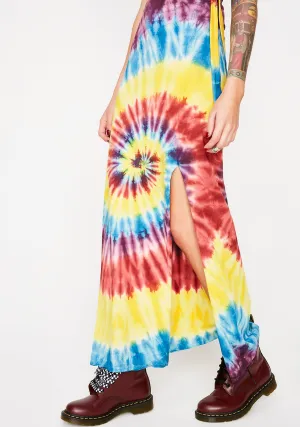 Flashback Feelin' Tie Dye Skirt