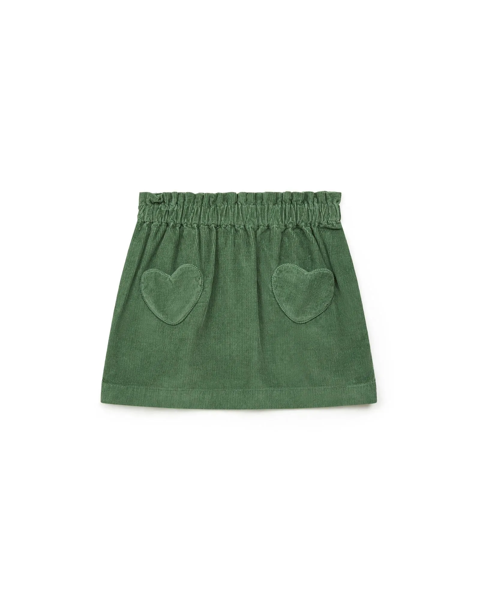 Girl's Corduroy Skirt in Greenpeace