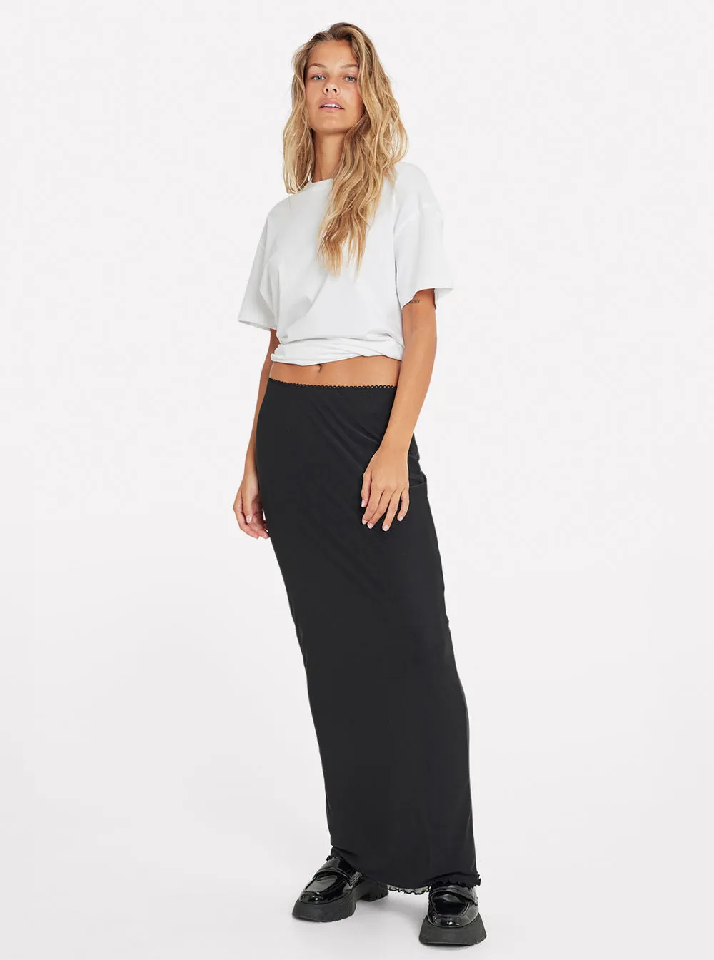 Hago Maxi Skirt - Black