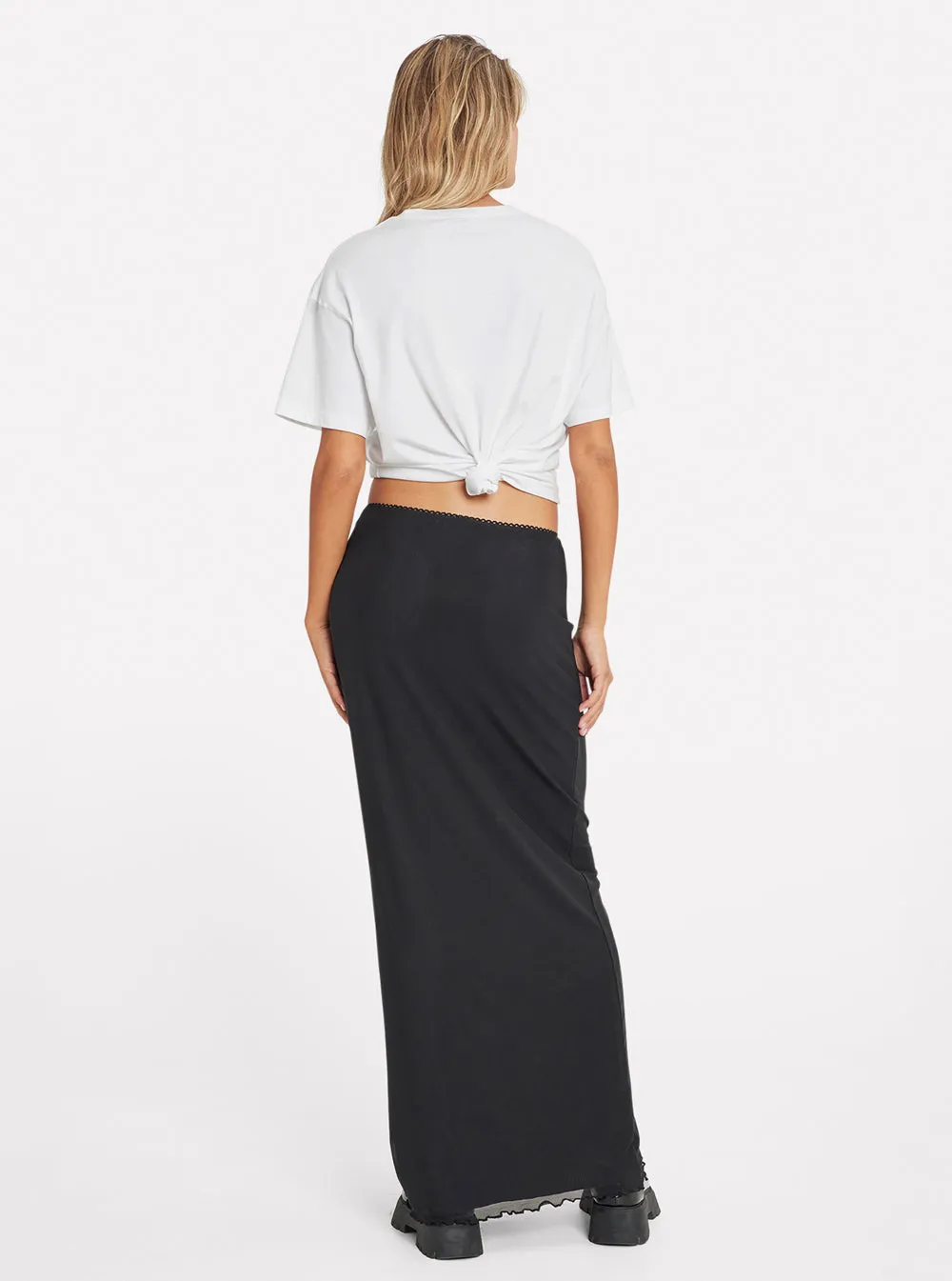 Hago Maxi Skirt - Black