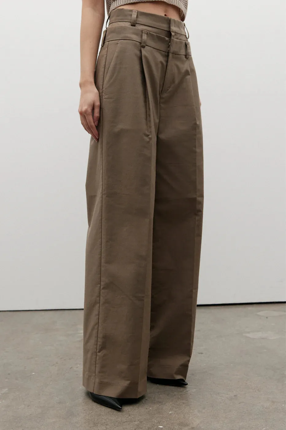 ISABEL PANT - MOSS