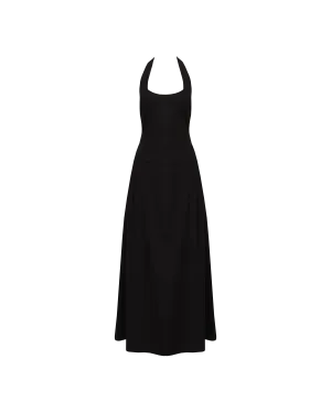 JULES HALTER MAXI DRESS BLACK