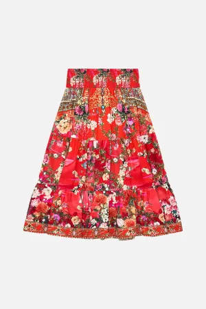 KIDS CONVERTIBLE SHIRRED MAXI SKIRT 4-10 SWEET HOME ALEXANDRIA