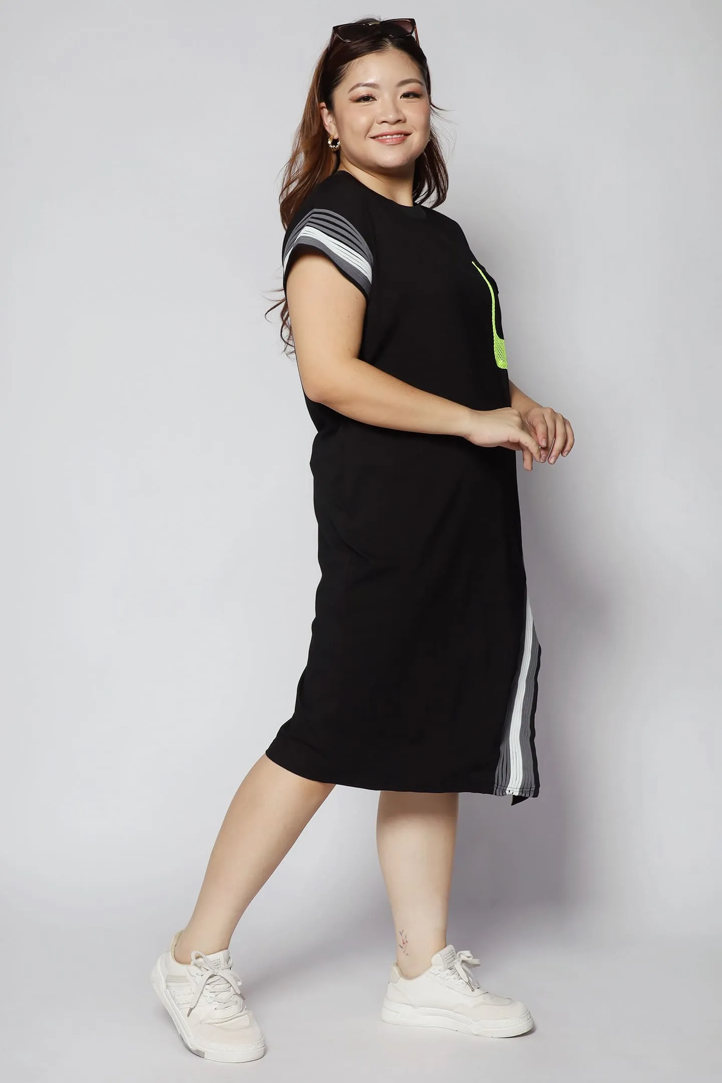 Kosy Neon Pocket Dress