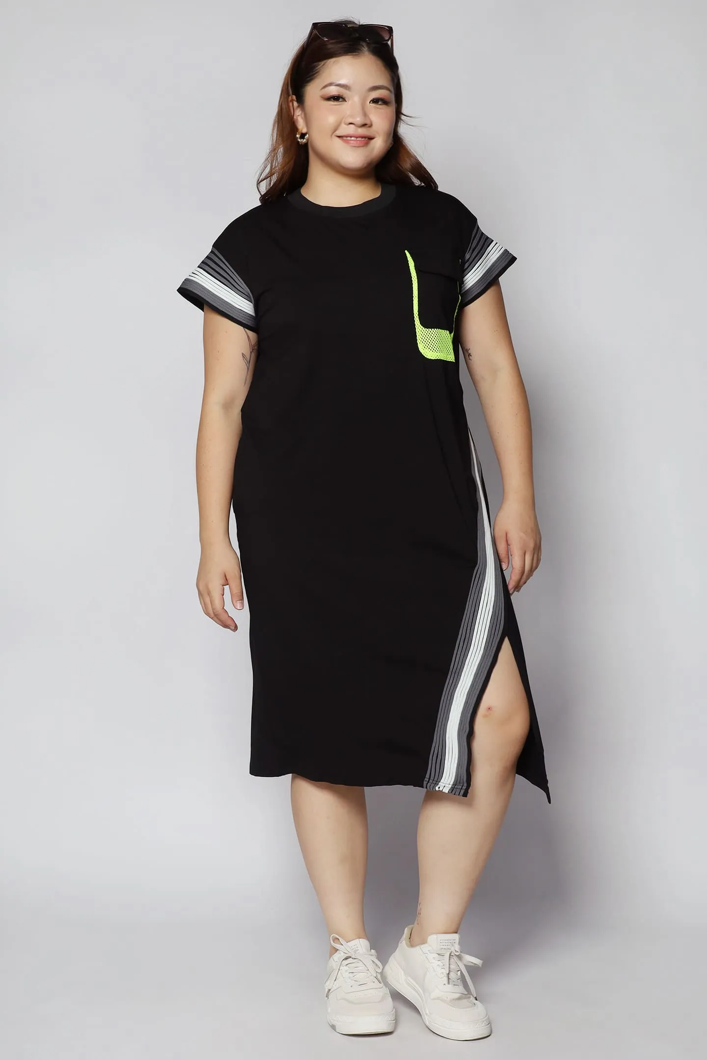 Kosy Neon Pocket Dress