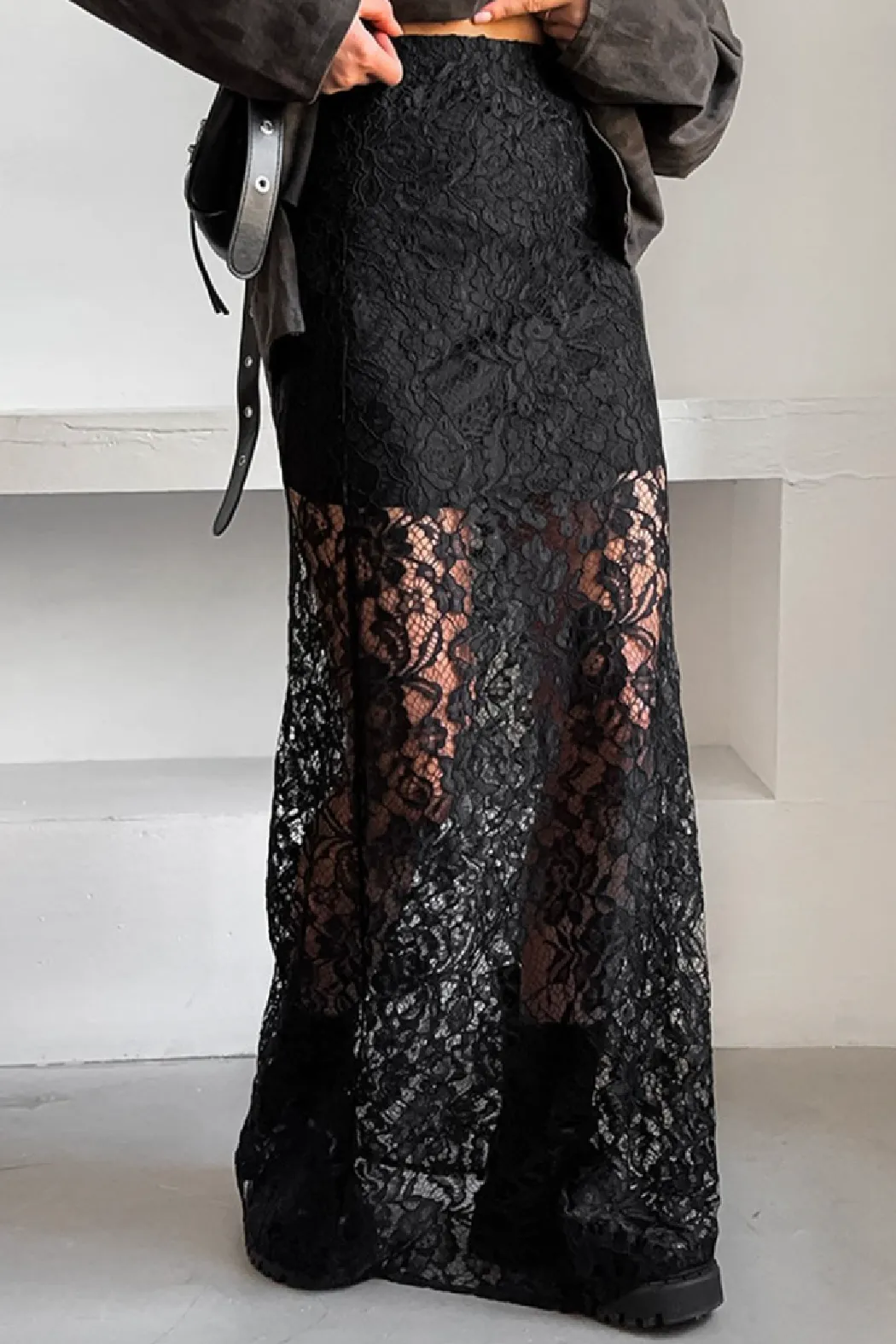 Lace Maxi Skirt