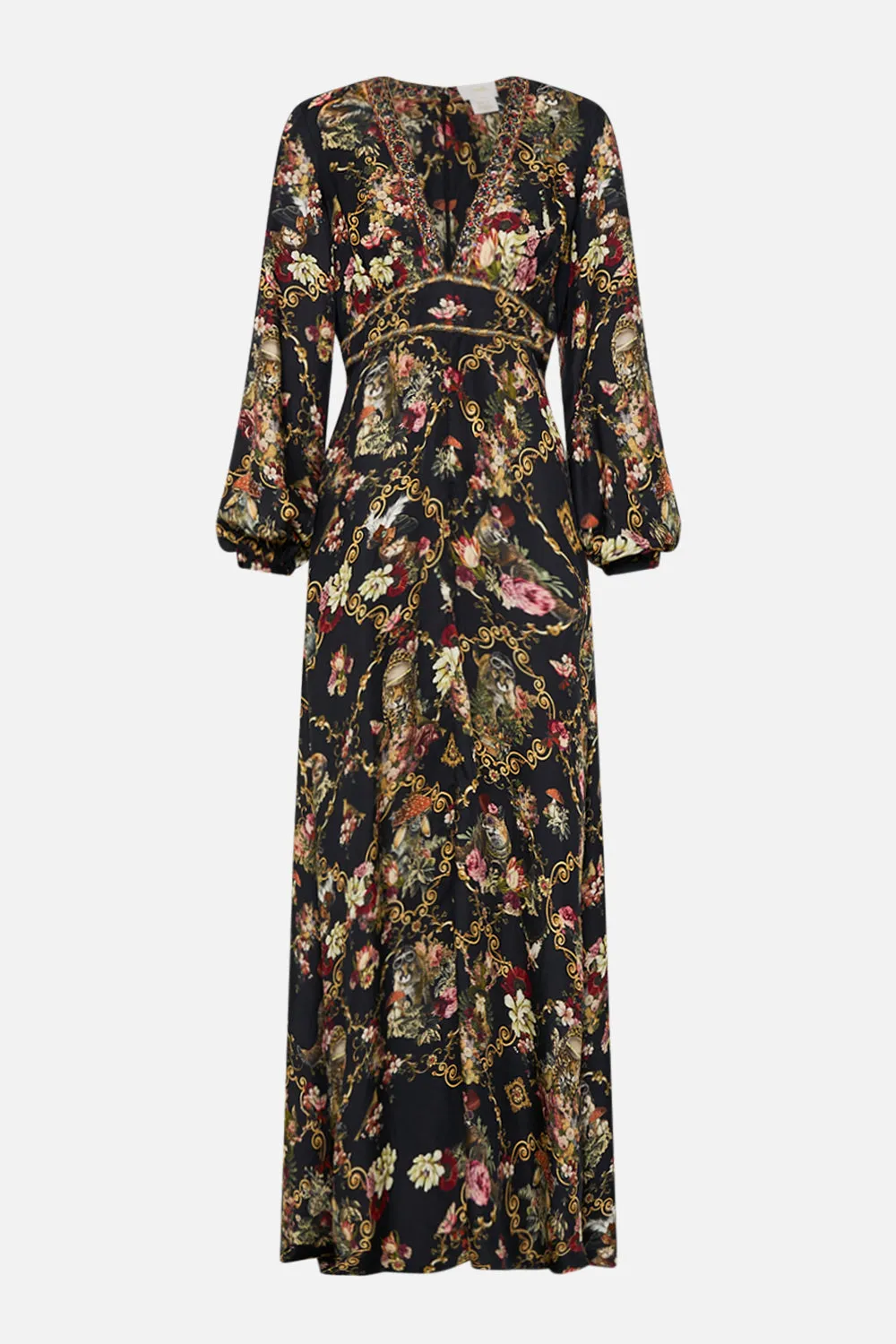 LANTERN SLEEVE DRESS TOLD IN THE TAPESTRY