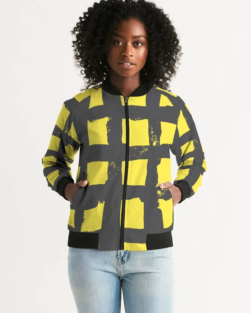 Lemon Aroma Women's Bomber Jacket