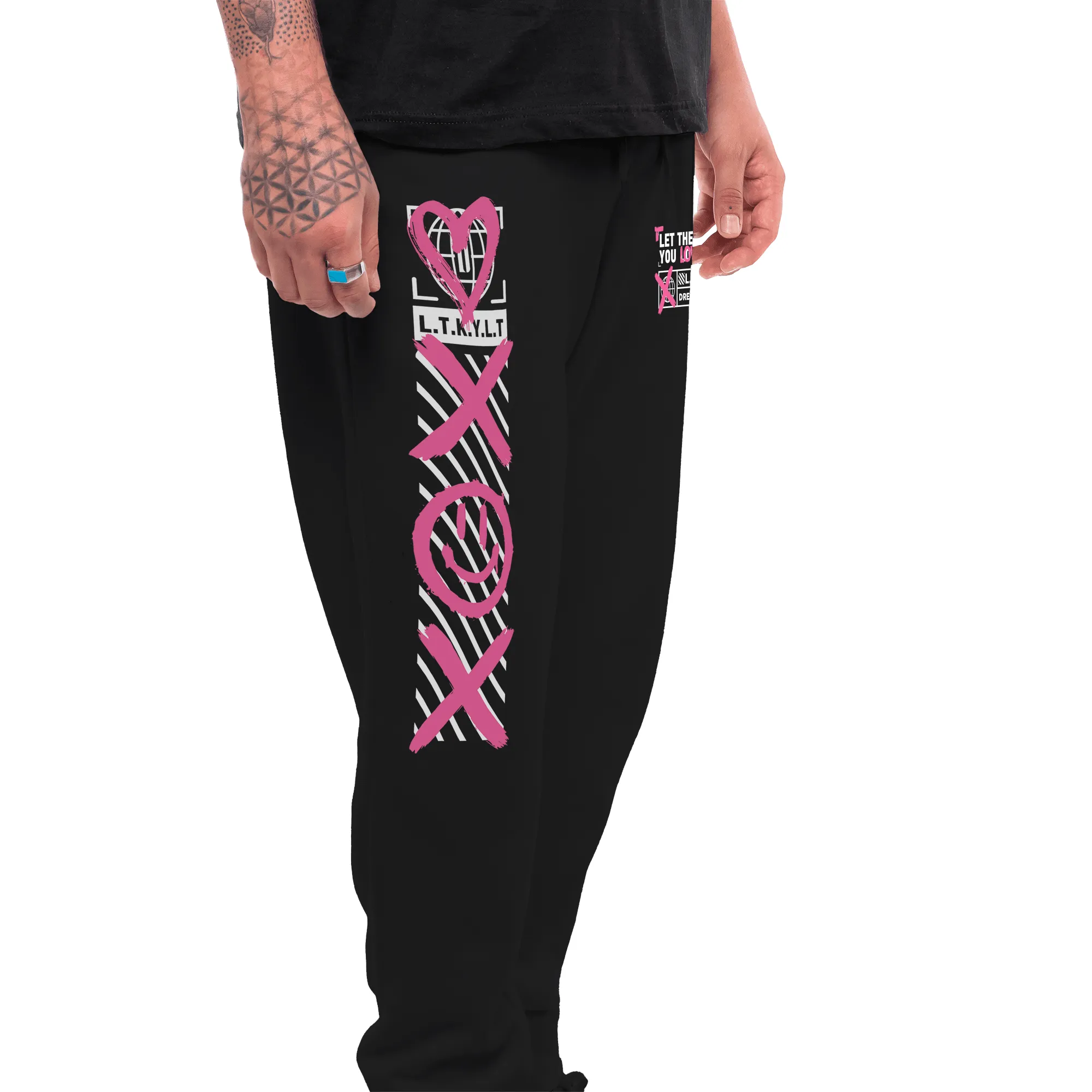 Let Them Know You Love Them No Love Jogger Pants