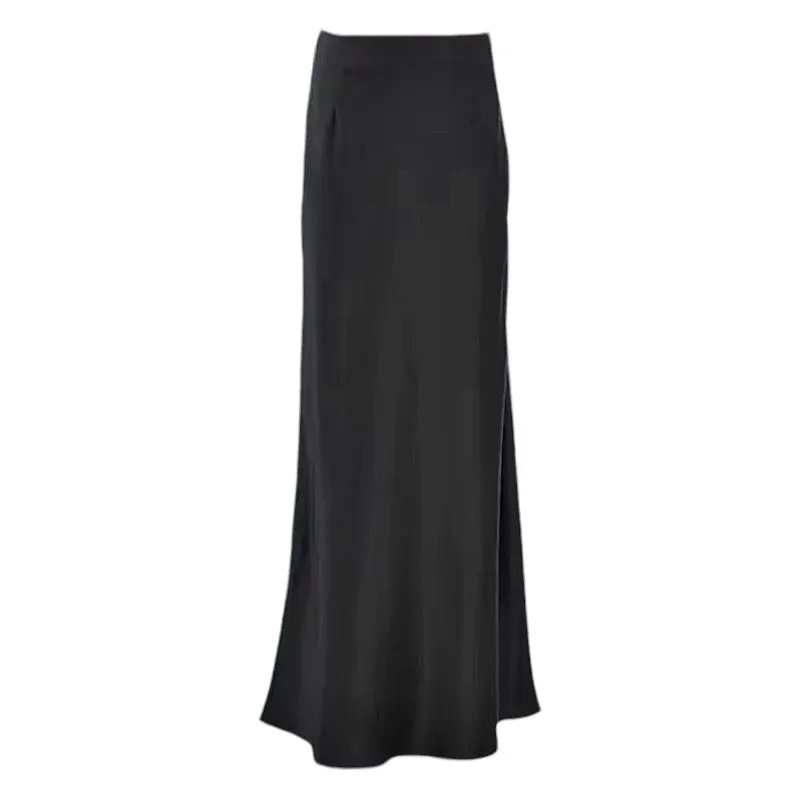 Lizzie Satin Maxi Skirt