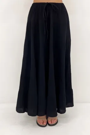 Luka Maxi Skirt Black