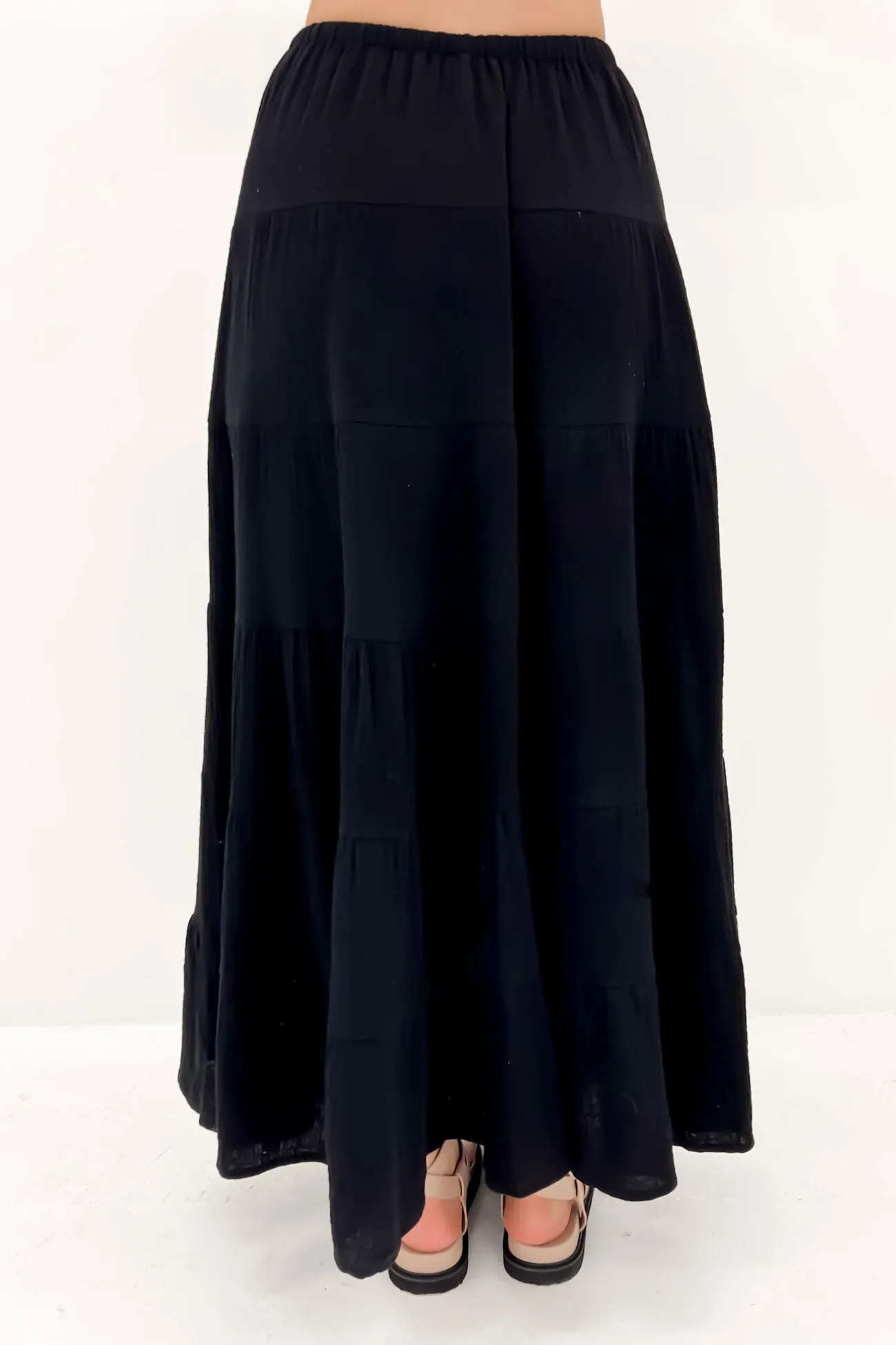 Luka Maxi Skirt Black