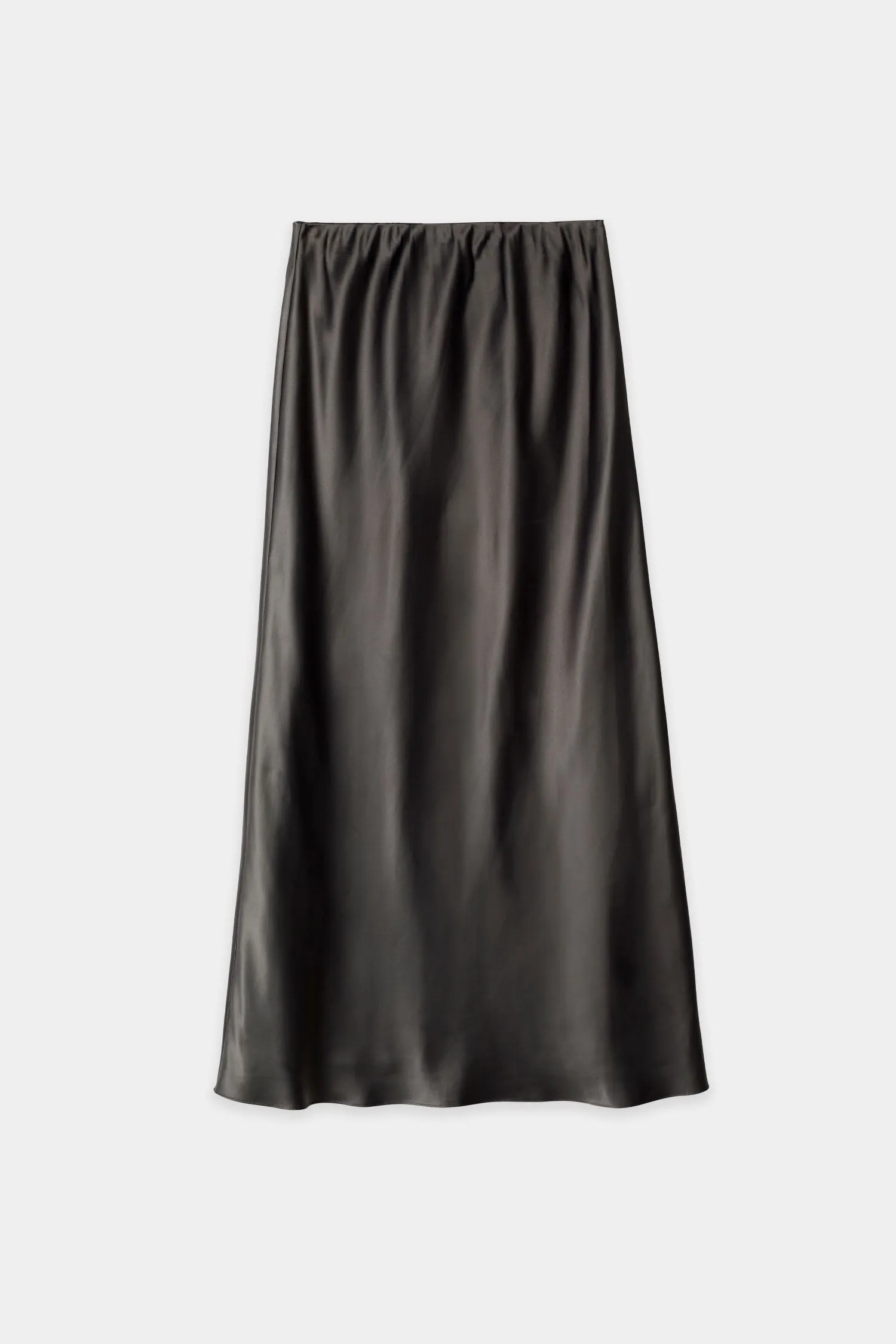 MAGDA SKIRT - DARK SILVER