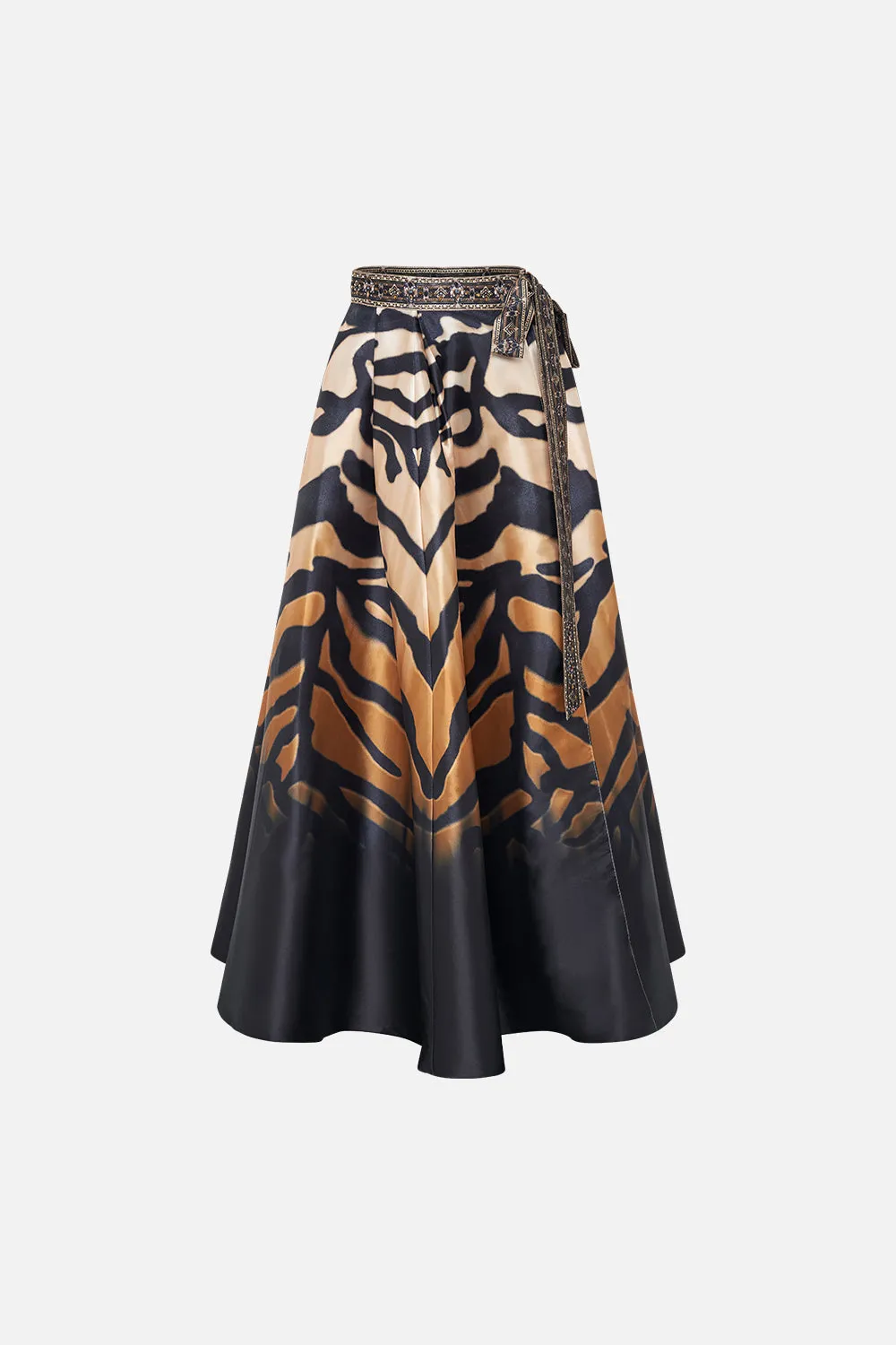 MAXI WRAP SKIRT TAME MY TIGER