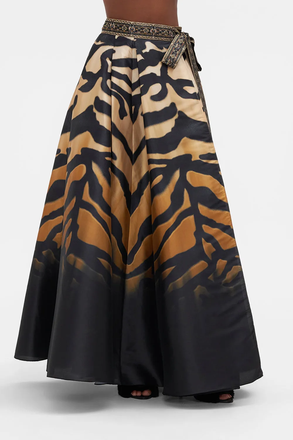 MAXI WRAP SKIRT TAME MY TIGER