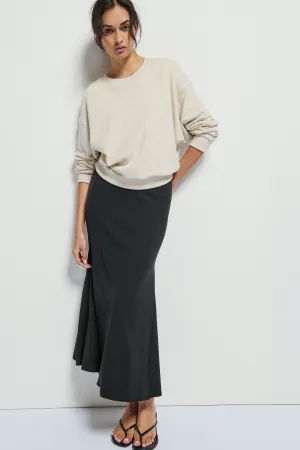 Melani Ribbed Long Skirt